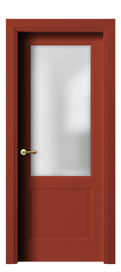 Межкомнатная дверь Галант 1422 Матовый белоснежный Сатинированное стекло Цена 68199 ₽ | Volhovec