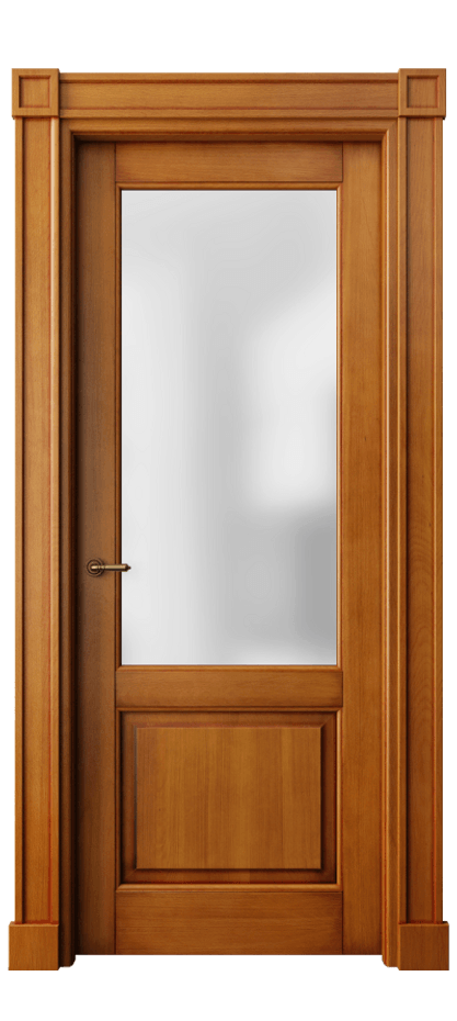 Межкомнатная дверь Тоскана Плано 6302 Бук светлый с патиной Сатинированное стекло Цена 163300 ₽ | Volhovec