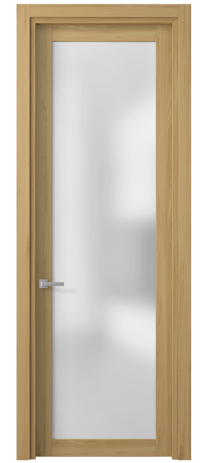 Межкомнатная дверь Планум 2102 Солнечный вяз Сатинированное стекло Цена 29819 ₽ | Volhovec