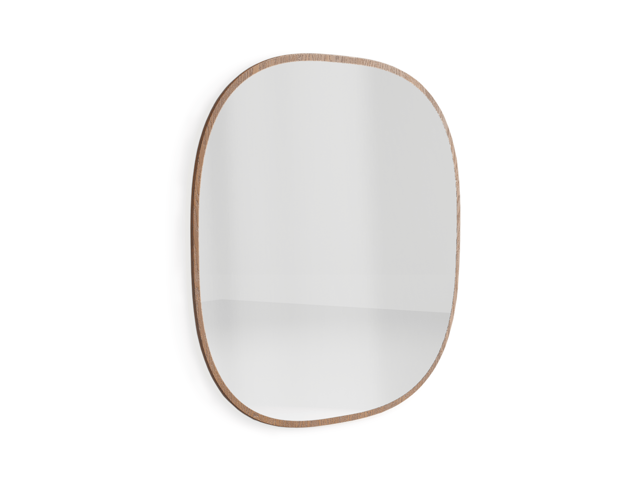 Зеркало настенное Primo 105×105&nbsp;см Дуб каштановый матовый