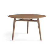 Стол Primo обеденный круглый Дуб каштановый матовый