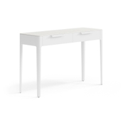 Консоль Piega 2 ящика Матовый белоснежный