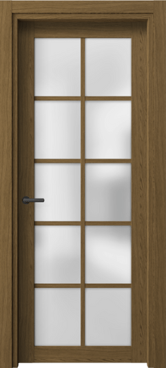 Дверь межкомнатная 2106 ТФД САТ. Цвет Торфяной дуб. Материал Ламинатин. Коллекция Neo. Картинка.