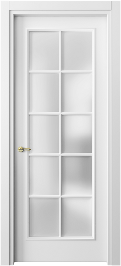 Межкомнатная дверь 8102 МБЛ САТ. Цвет Матовый белоснежный. Материал Гладкая эмаль. Коллекция Париж. Фото. Дверь межкомнатная 8102 МБЛ САТ. Цвет Матовый белоснежный. Материал Гладкая эмаль. Коллекция Париж. Картинка.