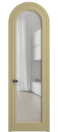 Дверь межкомнатная 6814 Слоновая кость RAL 1014 MORU. Цвет RAL Слоновая кость RAL 1014. Материал Гладкая эмаль. Коллекция Палаццо. Картинка.
