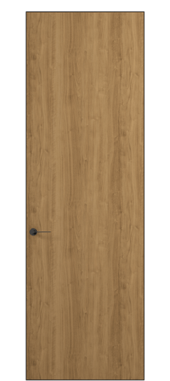Дверь межкомнатная АКУ 0010 ГОР Грецкий орех. Цвет Грецкий орех. Материал Ламинатин. Коллекция Планум Про. Картинка.