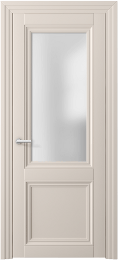 Дверь межкомнатная 2524 ПЭПБ САТ. Цвет ПЭТ пудровый бежевый. Материал ПЭТ. Коллекция Центро. Картинка.