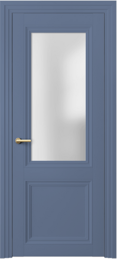 Дверь межкомнатная 2524 Голубино-синий RAL 5014. Цвет RAL Голубино-синий RAL 5014. Материал Гладкая эмаль. Коллекция Центро. Картинка.