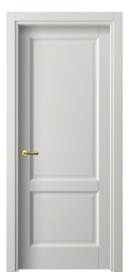 Дверь межкомнатная 1421 МСР. Цвет Матовый серый. Материал Гладкая эмаль. Коллекция Галант. Картинка.