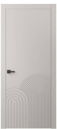 Межкомнатная дверь 8059 МОС. Цвет Матовый облачно-серый. Материал Гладкая эмаль. Коллекция Линия. Фото. Дверь межкомнатная 8059 МОС. Цвет Матовый облачно-серый. Материал Гладкая эмаль. Коллекция Линия. Картинка.