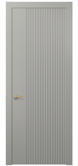 Межкомнатная дверь АКП 8643 МНСР. Цвет Матовый нейтральный серый. Материал Гладкая эмаль. Коллекция Альба. Фото. Дверь межкомнатная АКП 8643 МНСР. Цвет Матовый нейтральный серый. Материал Гладкая эмаль. Коллекция Альба. Картинка.
