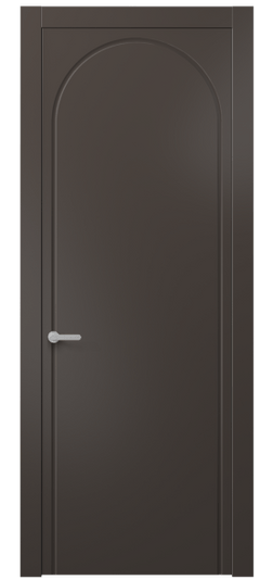 Межкомнатная дверь 8647 МАН. Цвет Матовый антрацит. Материал Гладкая эмаль. Коллекция Альба. Фото. Дверь межкомнатная 8647 МАН. Цвет Матовый антрацит. Материал Гладкая эмаль. Коллекция Альба. Картинка.
