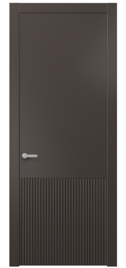 Межкомнатная дверь АКП 8645 МАН. Цвет Матовый антрацит. Материал Гладкая эмаль. Коллекция Альба. Фото. Дверь межкомнатная АКП 8645 МАН. Цвет Матовый антрацит. Материал Гладкая эмаль. Коллекция Альба. Картинка.